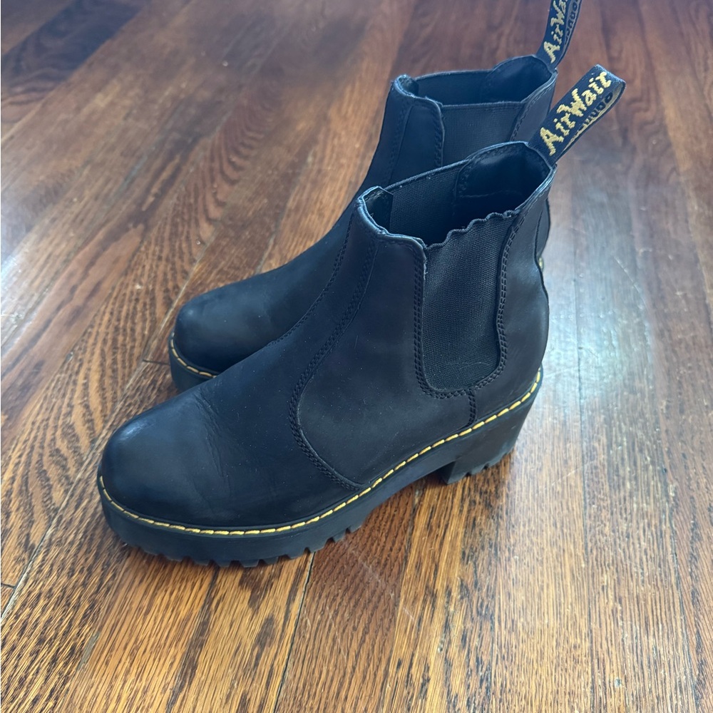 Dr. Martens Black Rometty Boots